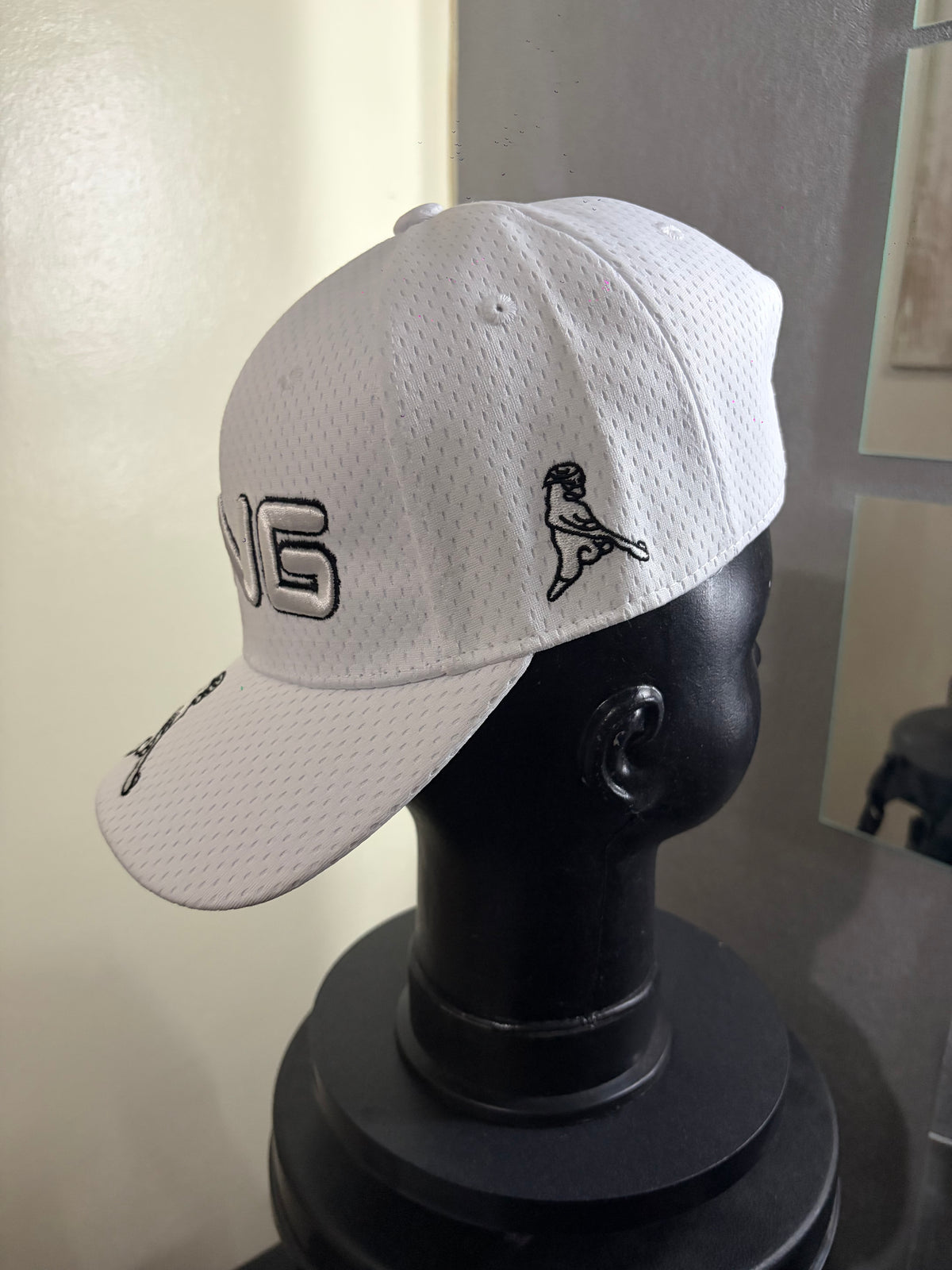 PING White Netted Cap