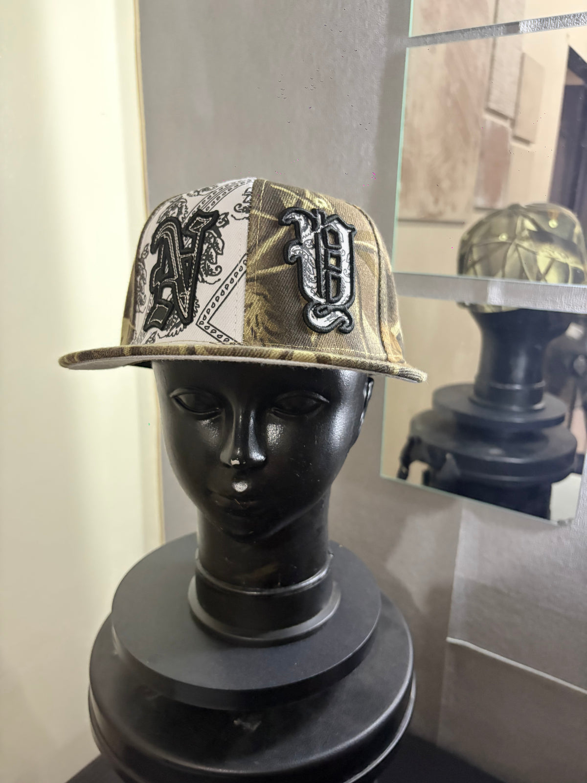 NY Camo Paisley Close Cap