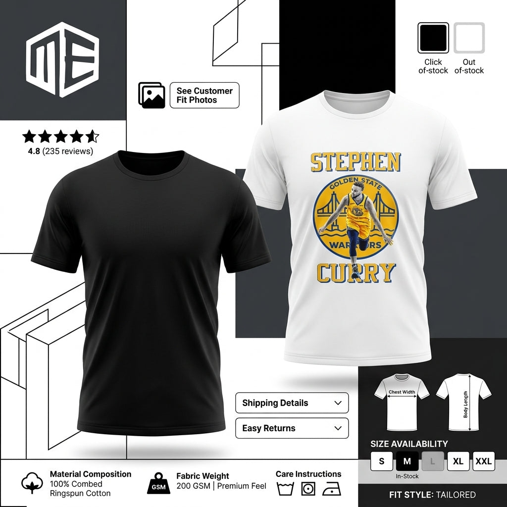 The Stephen Curry Golden Shirt